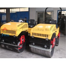 1 ton small road drum roller