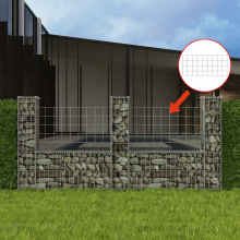 Gabion Box stone Fence Gate