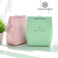 Gift Bag Candy Packaging Bag White Cardboard Paper