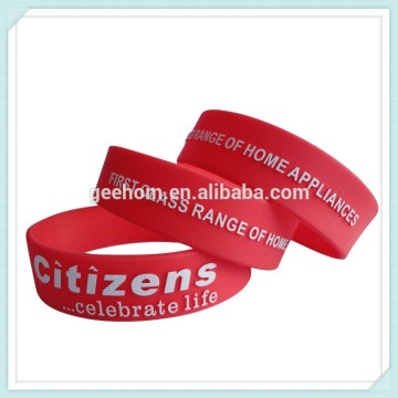 bracelet superman silicone wristband printed silicone wristband
