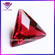 Synthetic (lab created) Gemstone Type 10x10mm Triangle Glass Gemstones