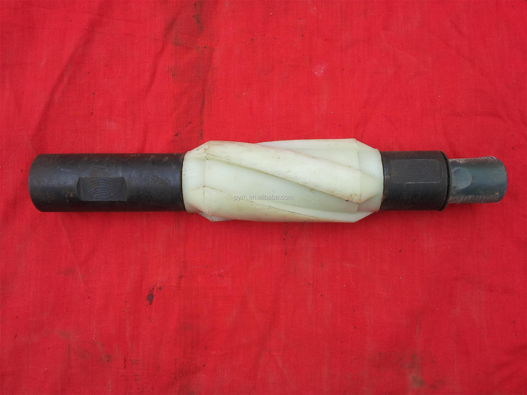 Non-rotating Sleeves and Spindle for 3/4 inch sucker rod centralizer/Guide