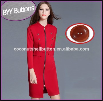 Natural corozo buttons manufacture garment accessories for overcoat