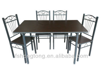 walnut dining sets / 5-piece dining set / casual dining set