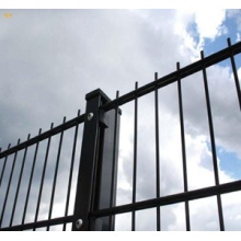 PVC coated double horizontal wire fence