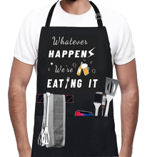 Cafe-Style Cotton Aprons for Restaurants and Bartenders