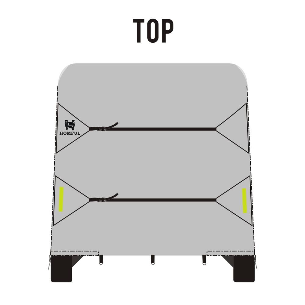 Lindungi RV Meliputi Penutup Motorhome Kereta Tarik Retractable