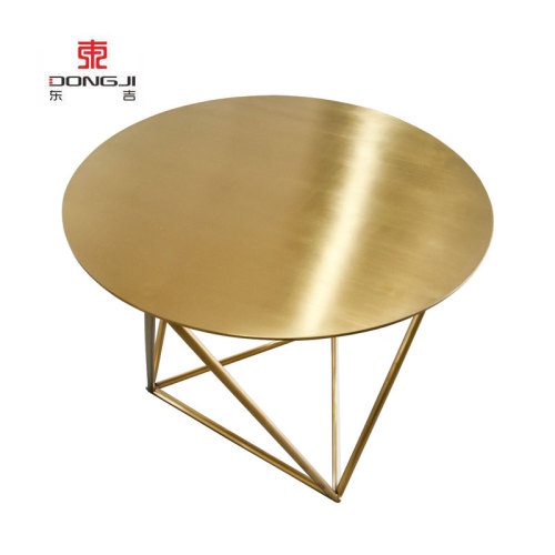mesa de centro de metal elegante personalizada