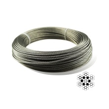 Deck cable railing kit steel wire stair railing