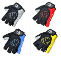 Luvas de ciclismo bicicleta fingerless motocicleta meia luvas de dedo