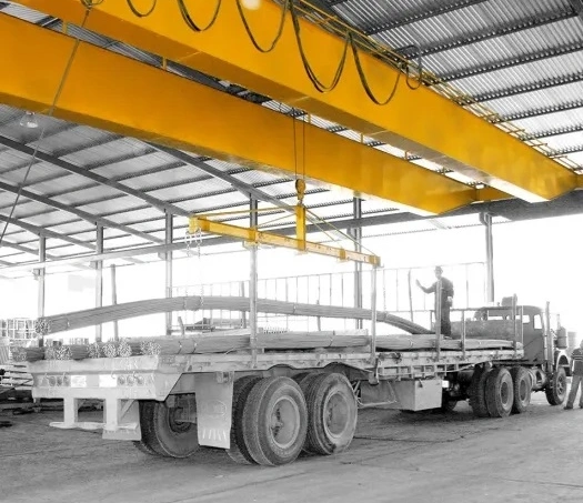 Lh Double Girder Overhead Crane with Electric Hoist Hot Sale in South America 5~32t 