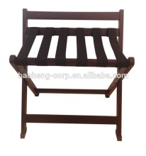 Hotel room luggage rack