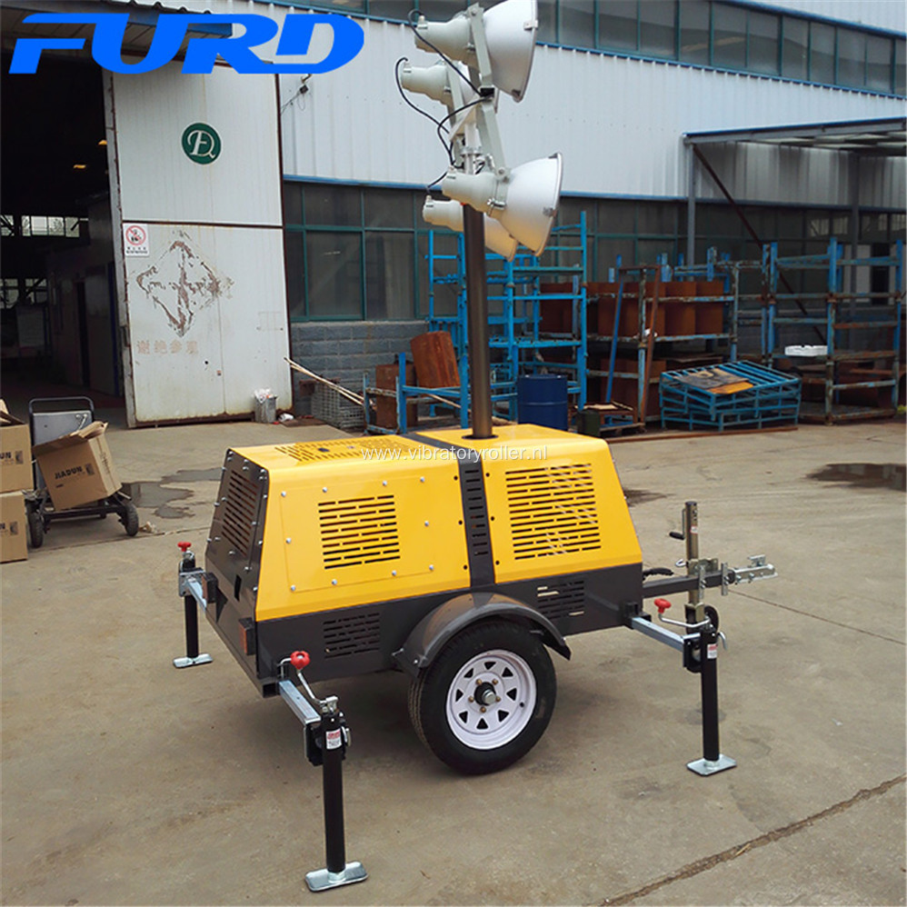 LED Trailer Emergency Generator Light Tower