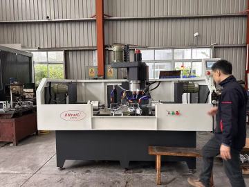 Rotary index drilling and tapping