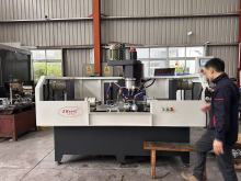 Rotary index drilling and tapping