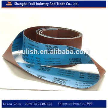 Diamond narrow floor abrasive belt/sanding belt