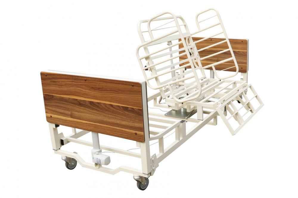 Electric Adjustable Rotating Hospital Bed For Elderly