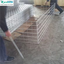 Gegalvaniseerd borgborgmesh 2x1x1m Gabion Basket