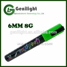 8 10 Pieces Permanent Reversible Tip Colored Liquid Chalk Erasable Markers Pen Perfect for Billboard