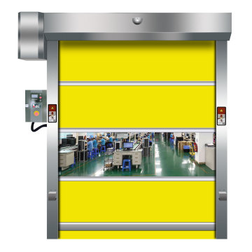 Industrial Automatic PVC Curtain Fabric High Speed Door