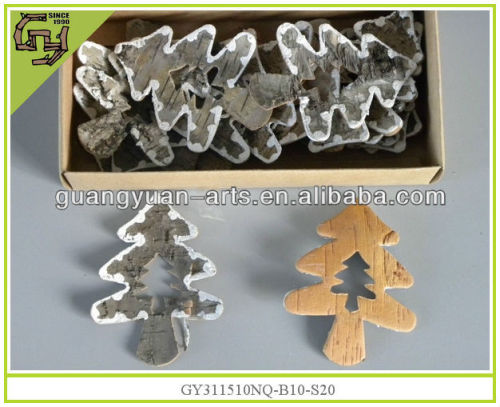 2014 new wooden best selling antique wooden natural material ornaments