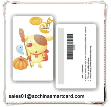 Chinese Factory Price Cheap PVC Cartoon Toy Store Membership Card