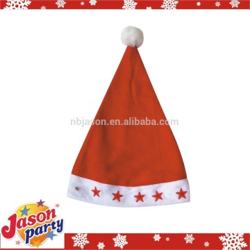 Flashing santa hat / santa hat with lights / knit santa hat