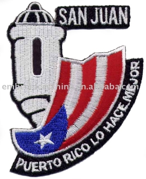 Embroidered Flag Patch for Wearing Decoration