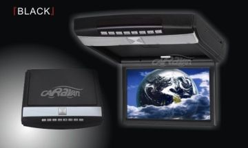 10.2" Analog Tv Sd Usb Dual Ir, Fm, Games Joysticks Dual Speakers Flip Down Dvd Player/roofmount Dvd Player