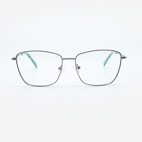 Square fashion Metal Women's Optical Frames