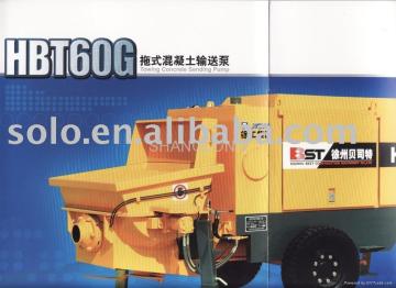 XCMG Towing Concrete Sending Pump