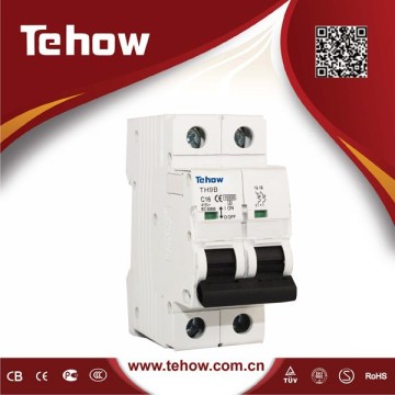 TUV certificate C Curve AC Mini Circuit Breaker