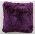 Polyester Beautiful Cushion With Solid Color