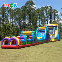 5k Inflatable Obstacle Course: PVC Commercial Inflatable Obstacle Race for Kids