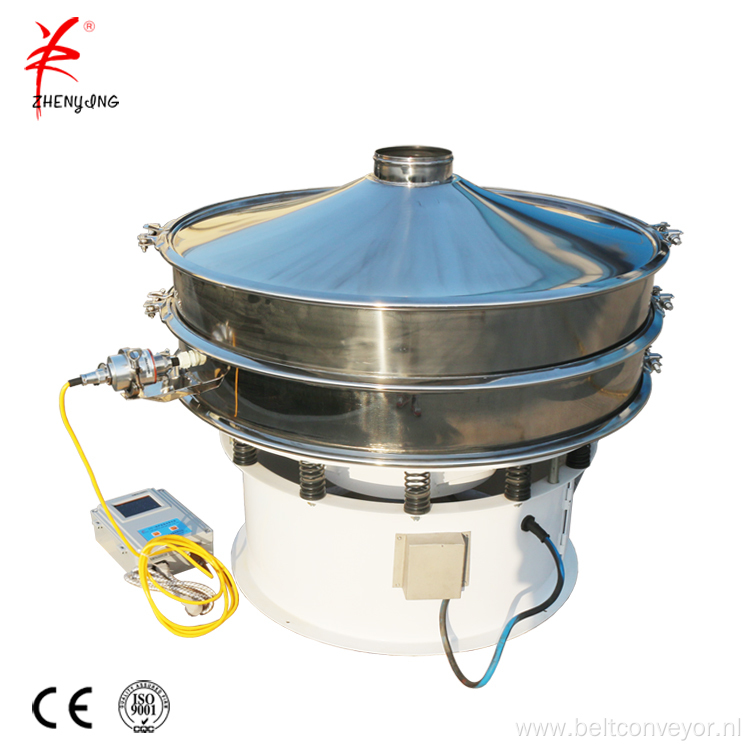 Food industry icing sugar vibrating sieving sifter machine