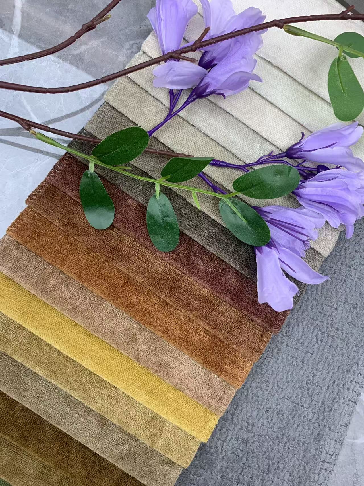 Ύφασμα Ταπετσαρίας Σενίλ Chenille Upholstery Fabric
