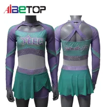 Custom Rhinestone Cheerleading Uniforms