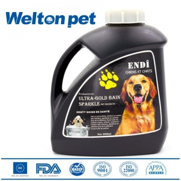 Ultra Golden Bath Foam, restore original hair luster pet shampoo for dogs