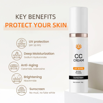 SPF 50 Oil Control Waterproof Liquid Foundation