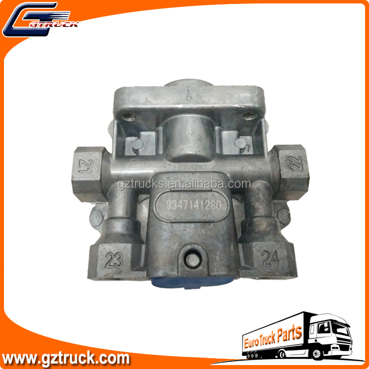 European Truck Auto Spare Parts Four Circuit Protection Valve Oem 99480157 for Ivec Air Brake Valve