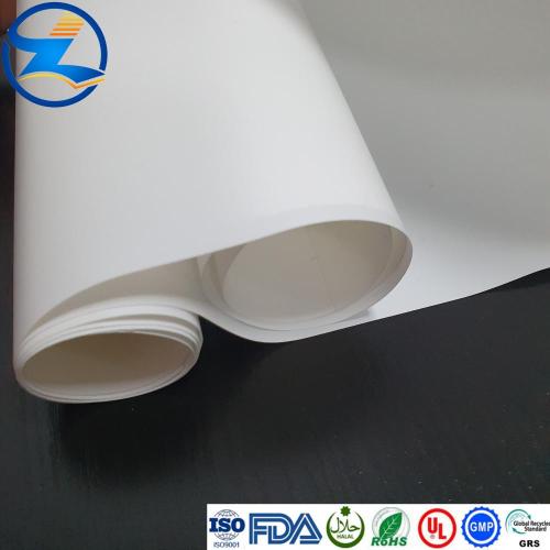 0.2mm Opaque Matte White Color PP Films