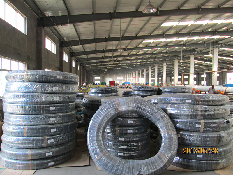 Top Quality Textile Braided Water/Air/Oil Hydraulic Rubber Hose 20 Bars