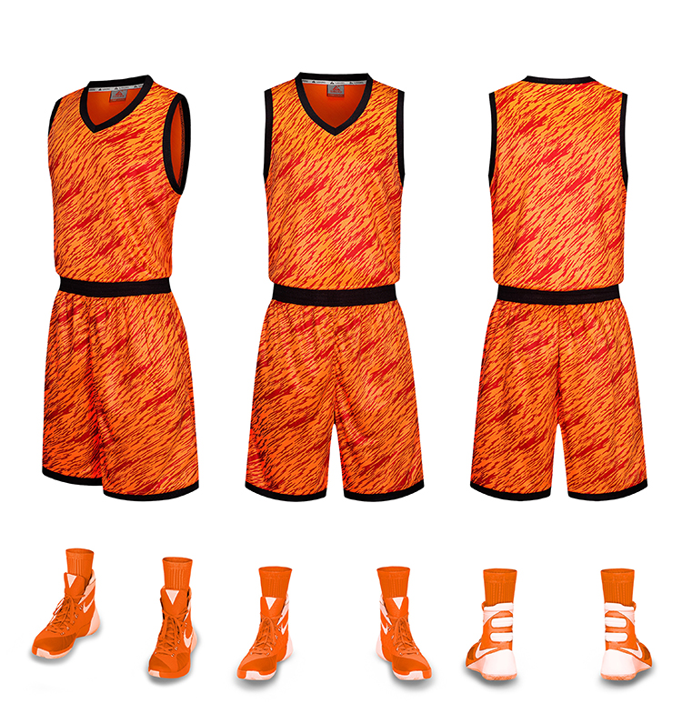 Uniforme de basket-ball de sublimation personnalisée avec poche