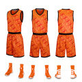 Uniforme de basket-ball de sublimation personnalisée avec poche