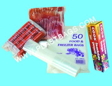 HDPE Biodegradable Plastic Flat clear Bags
