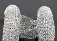 metal wire mesh knitting scrubber