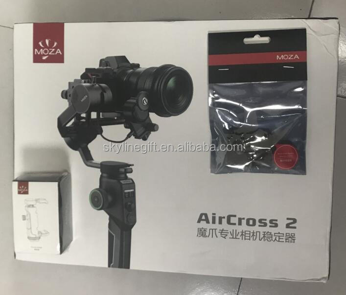 3.2kg Payload Moza Aircross 2 camera  Gimbal Stabilizer Steadycam with Arca plate and phone holder