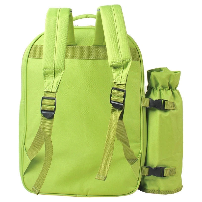 Picnic Bag Set in Picnic Bags 2 Person Picnic Backpack Bag with Insulated Cooler Compartment Lunch Bag