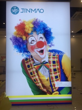 Indoor UV/LATEX Textile fabric New Light good backlit UV/LATEX/ECO-SOLVENT printing backlit 90 gsm