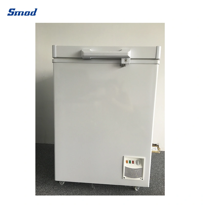 Smad 116L Mini Grey Gray Color Home Commercial Frozen Food Chest Freezer